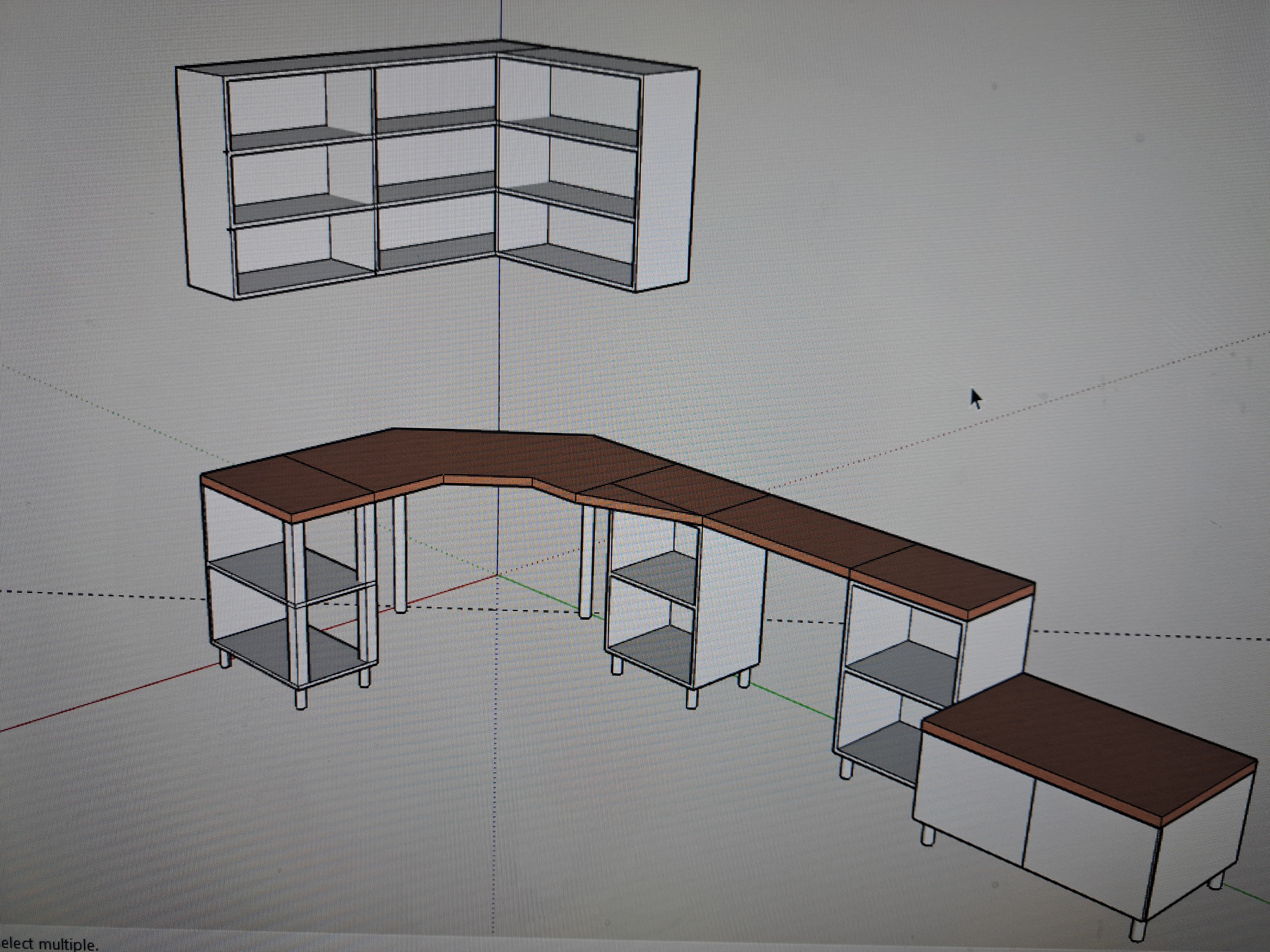 CAD plans and cable scheme for home wiring