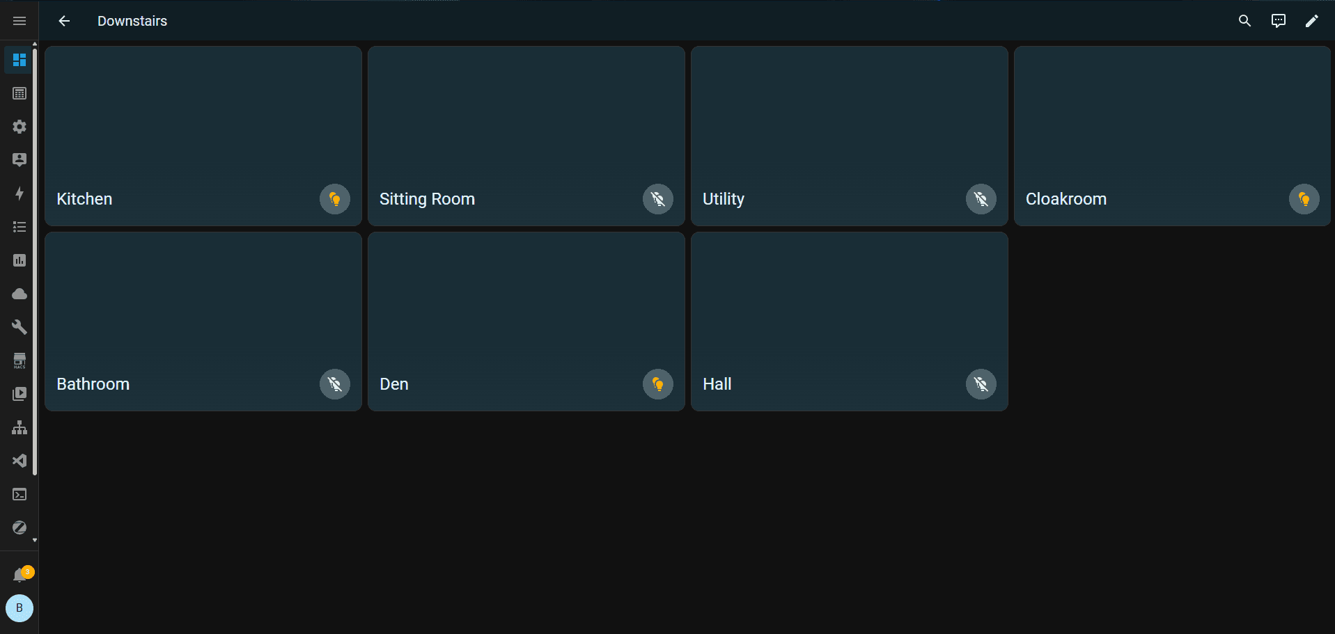 CAD plans and cable scheme for home wiring